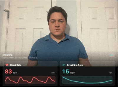 SmartSpectra C++ quickstart demo